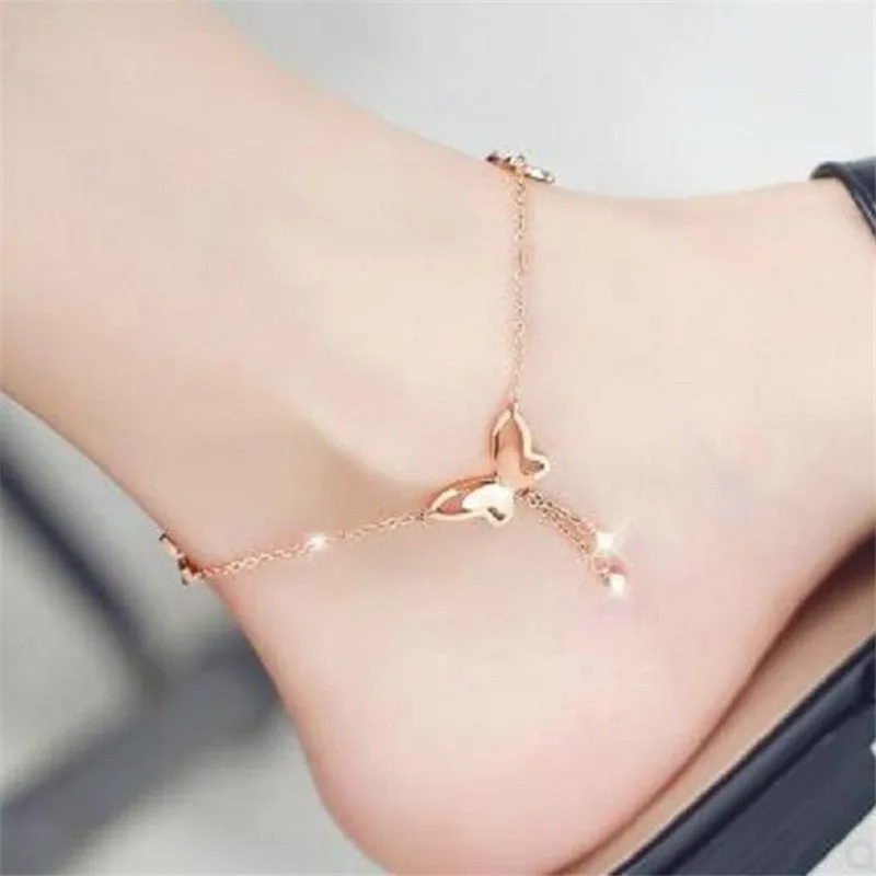 3Pcs Set Vintage Boho Anklets