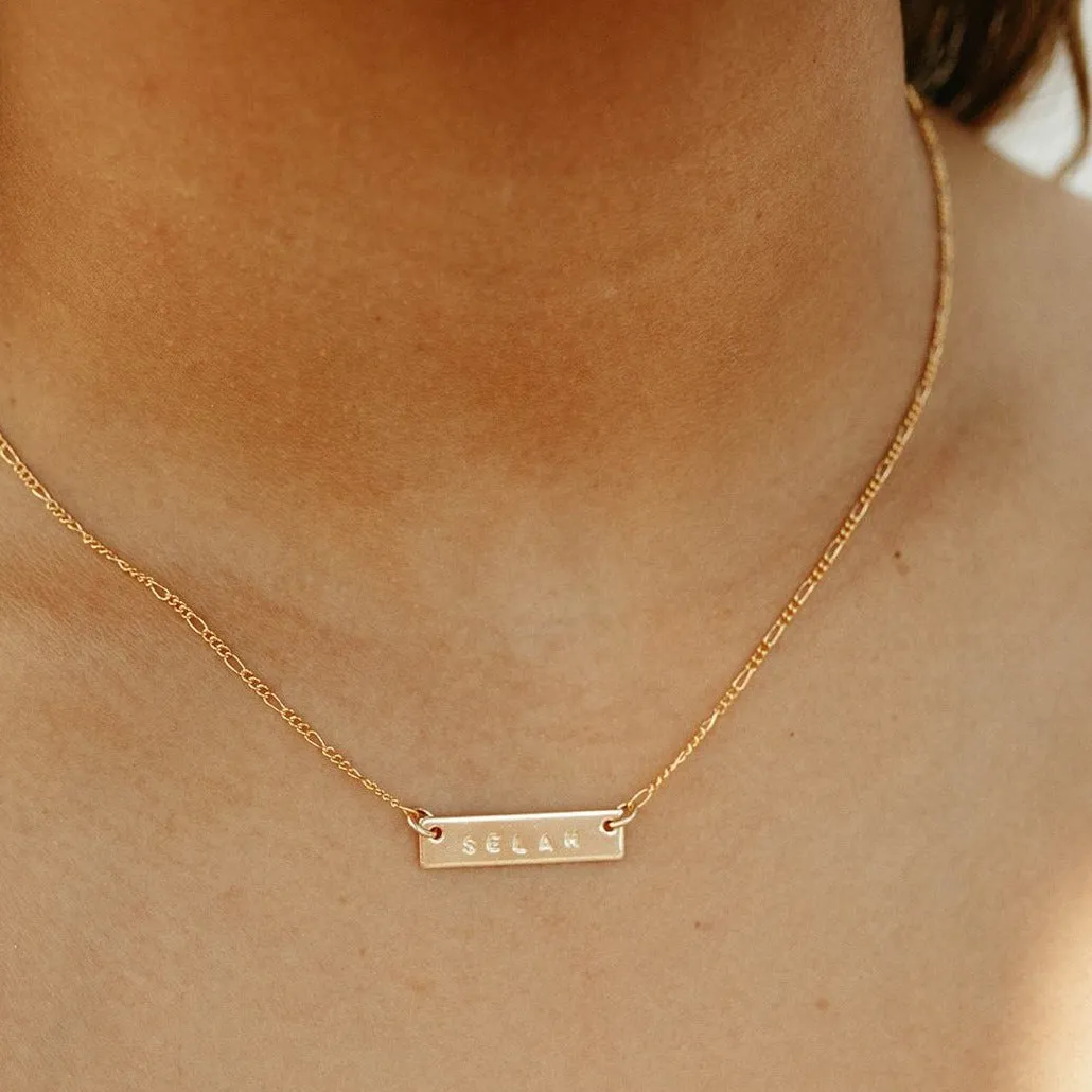 Addie Bar Necklace