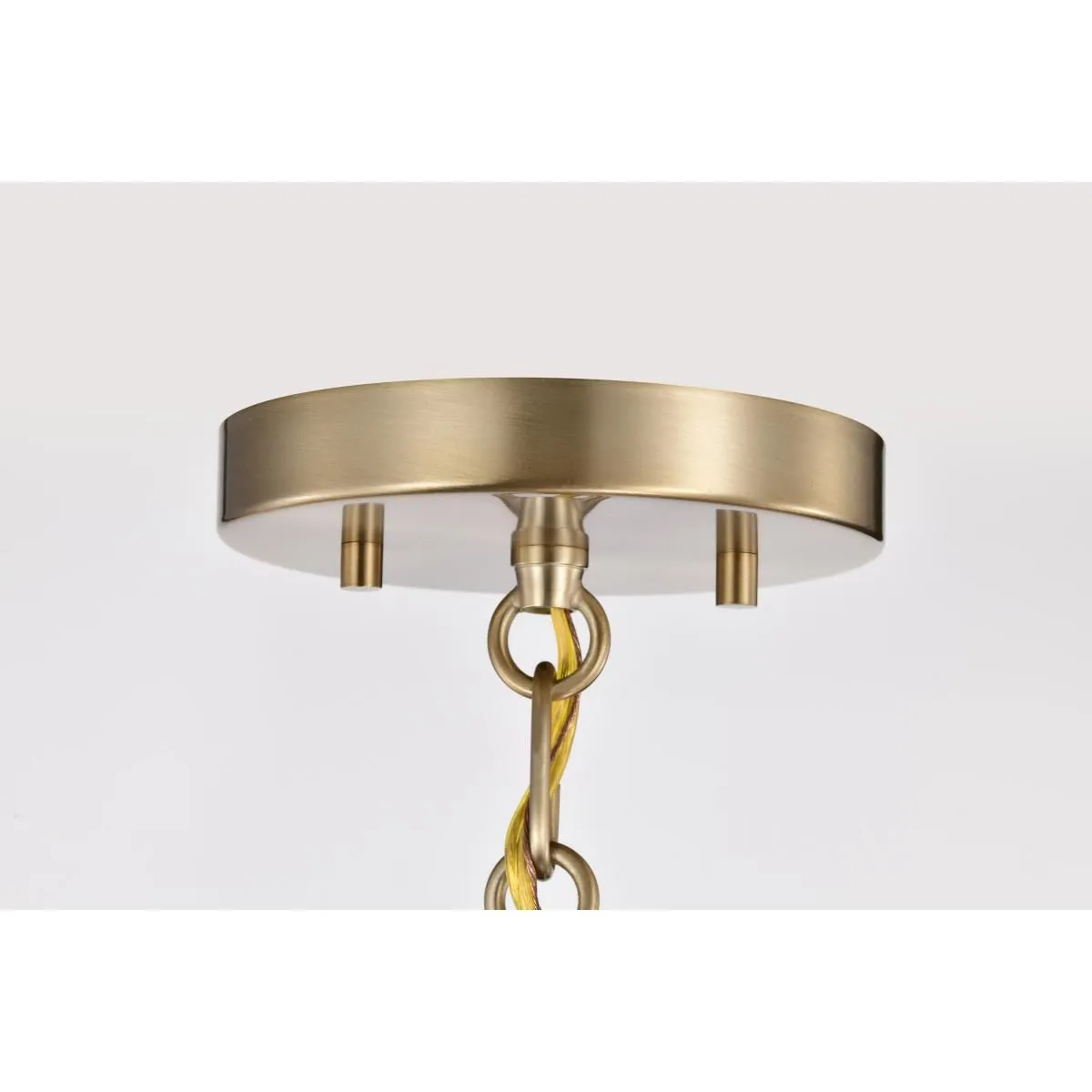 Alexis 11 in. Pendant Light Brass Finish