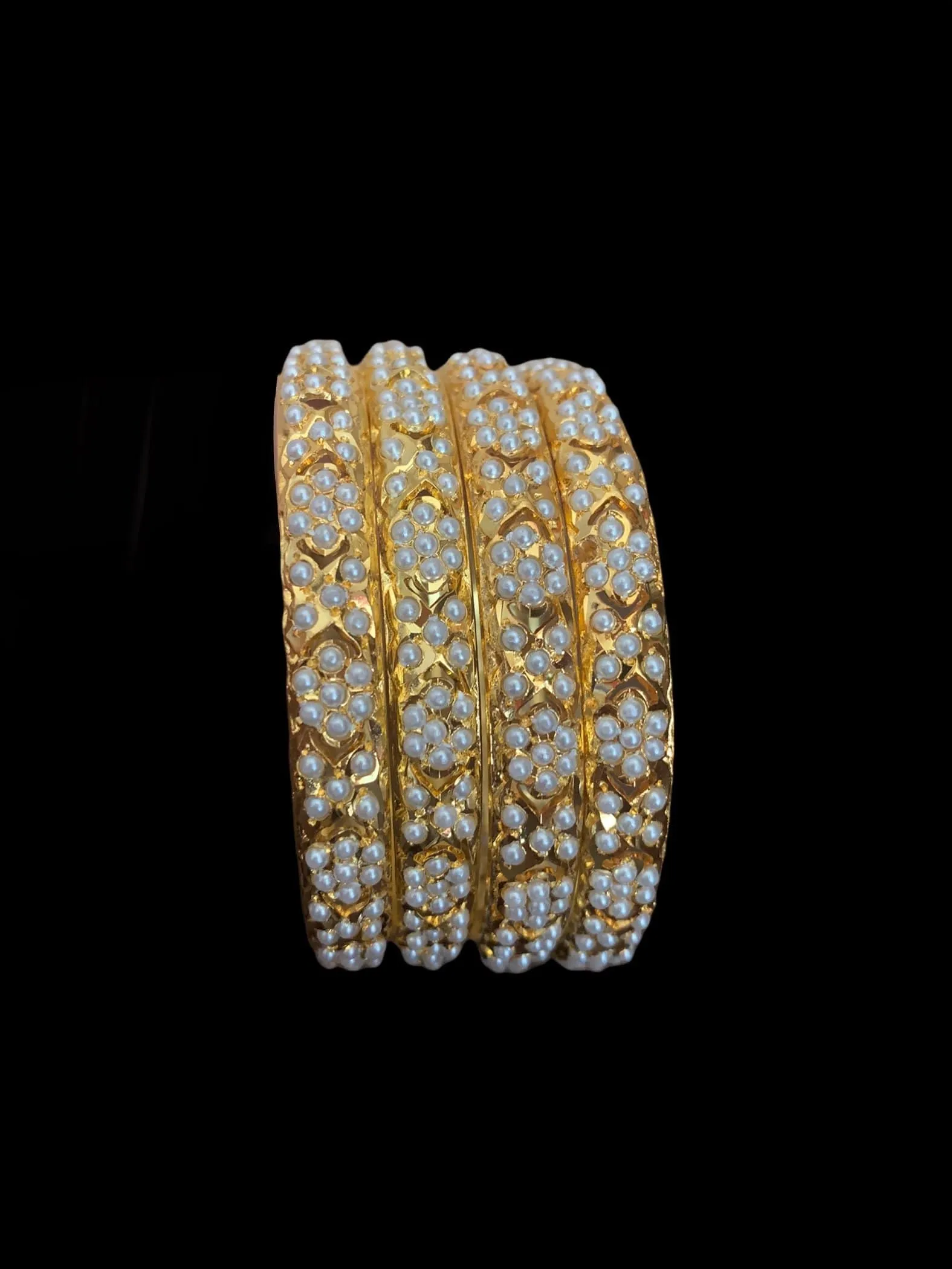 B195 Amira pearl bangles ( READY TO SHIP )