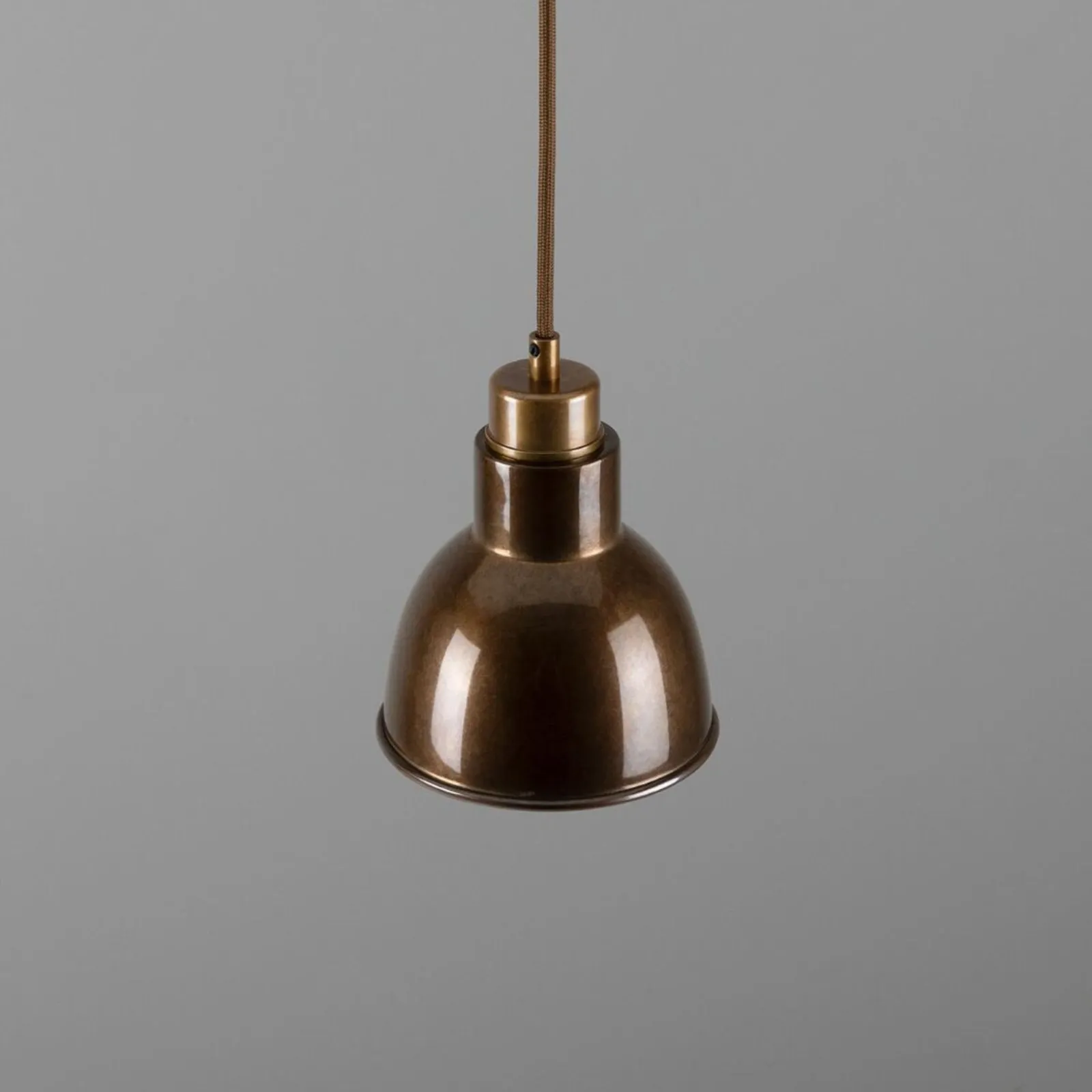 Baku Vintage Brass Small Pendant