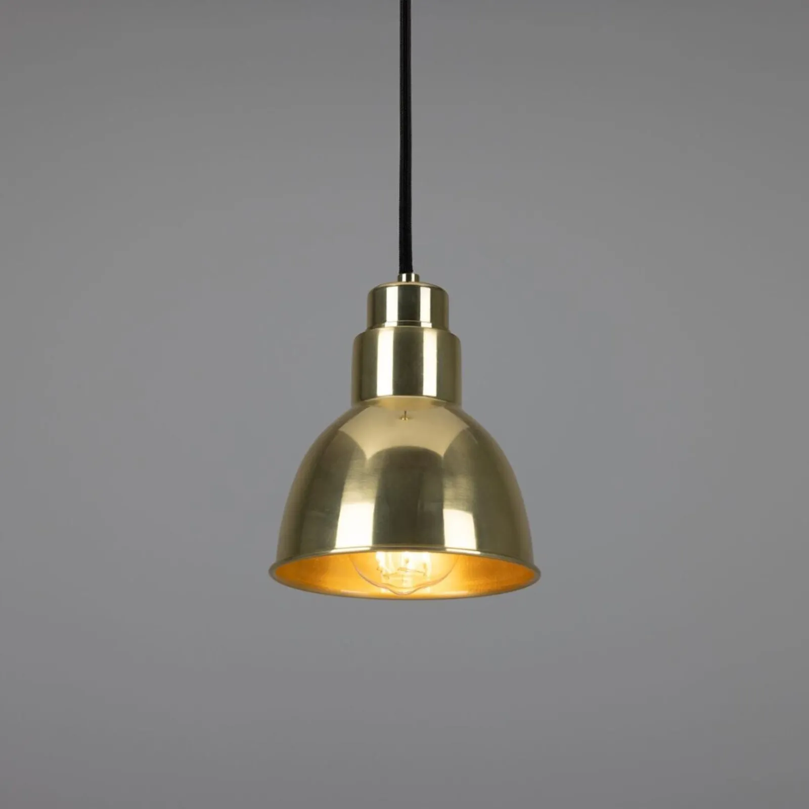 Baku Vintage Brass Small Pendant