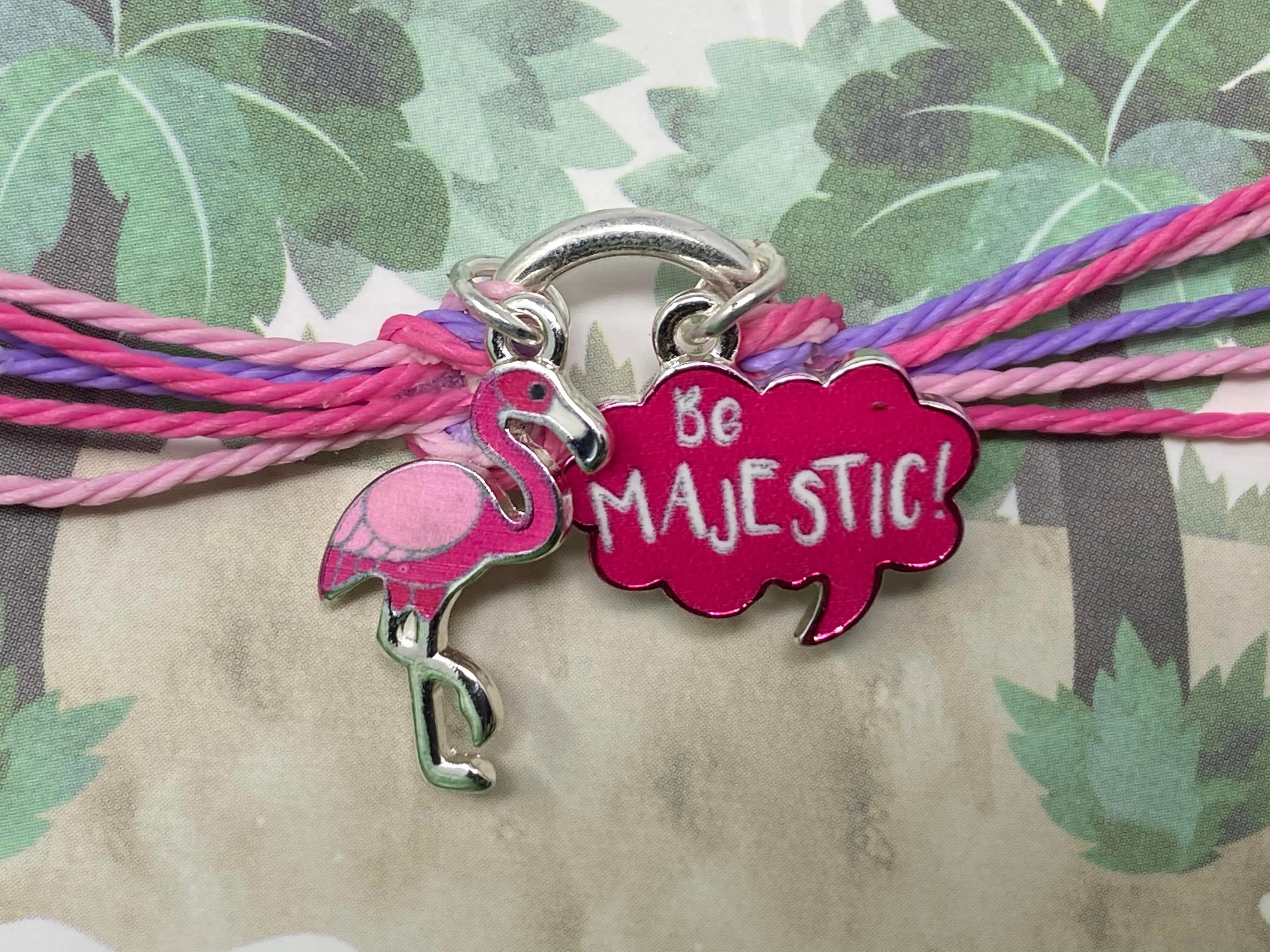 Be Majestic Flamingo Bracelet- Creatures of Habitat - Final Sale