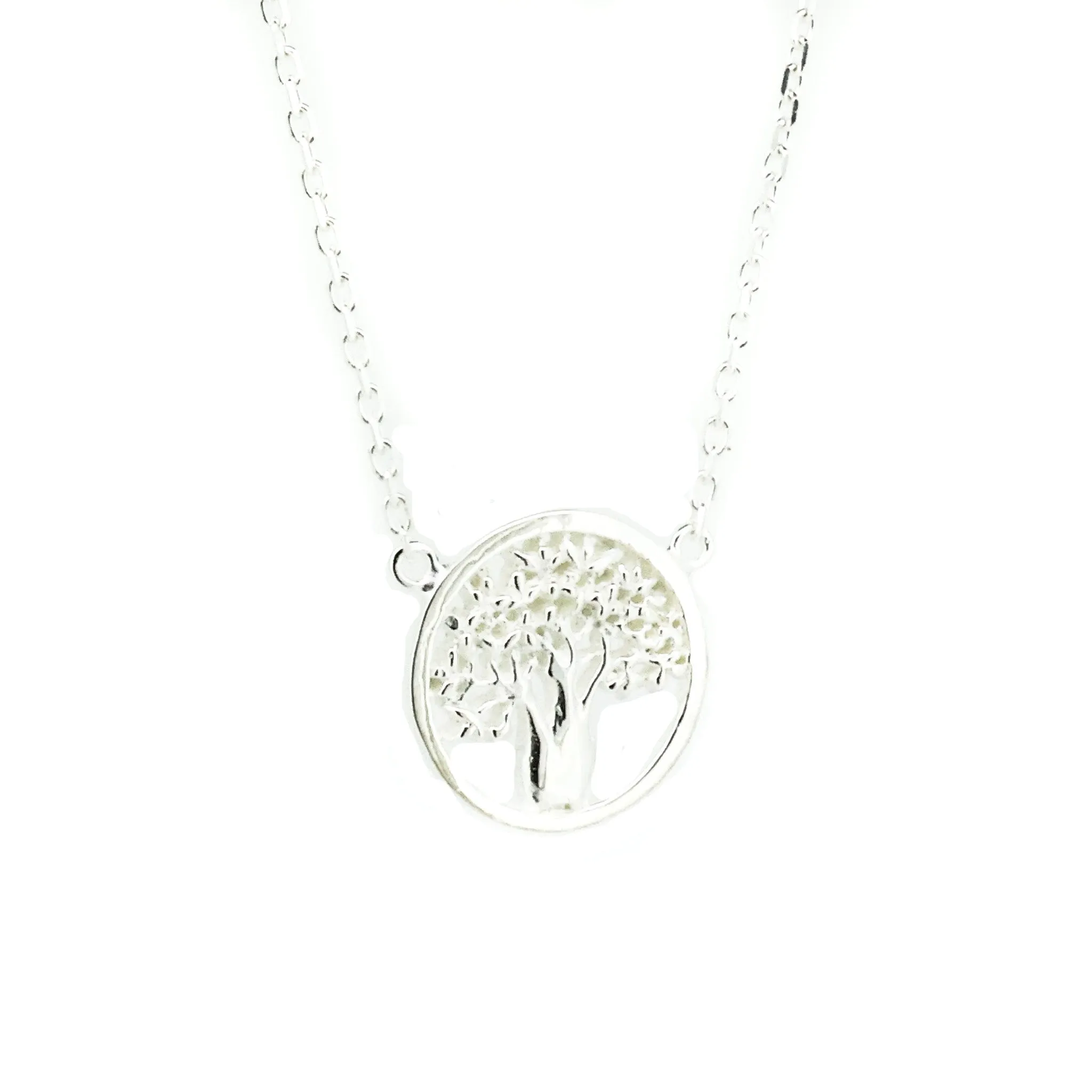 Boab Tree Sterling Silver Necklace