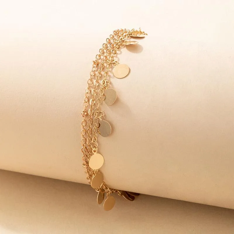 Bohemian Tassel Anklet