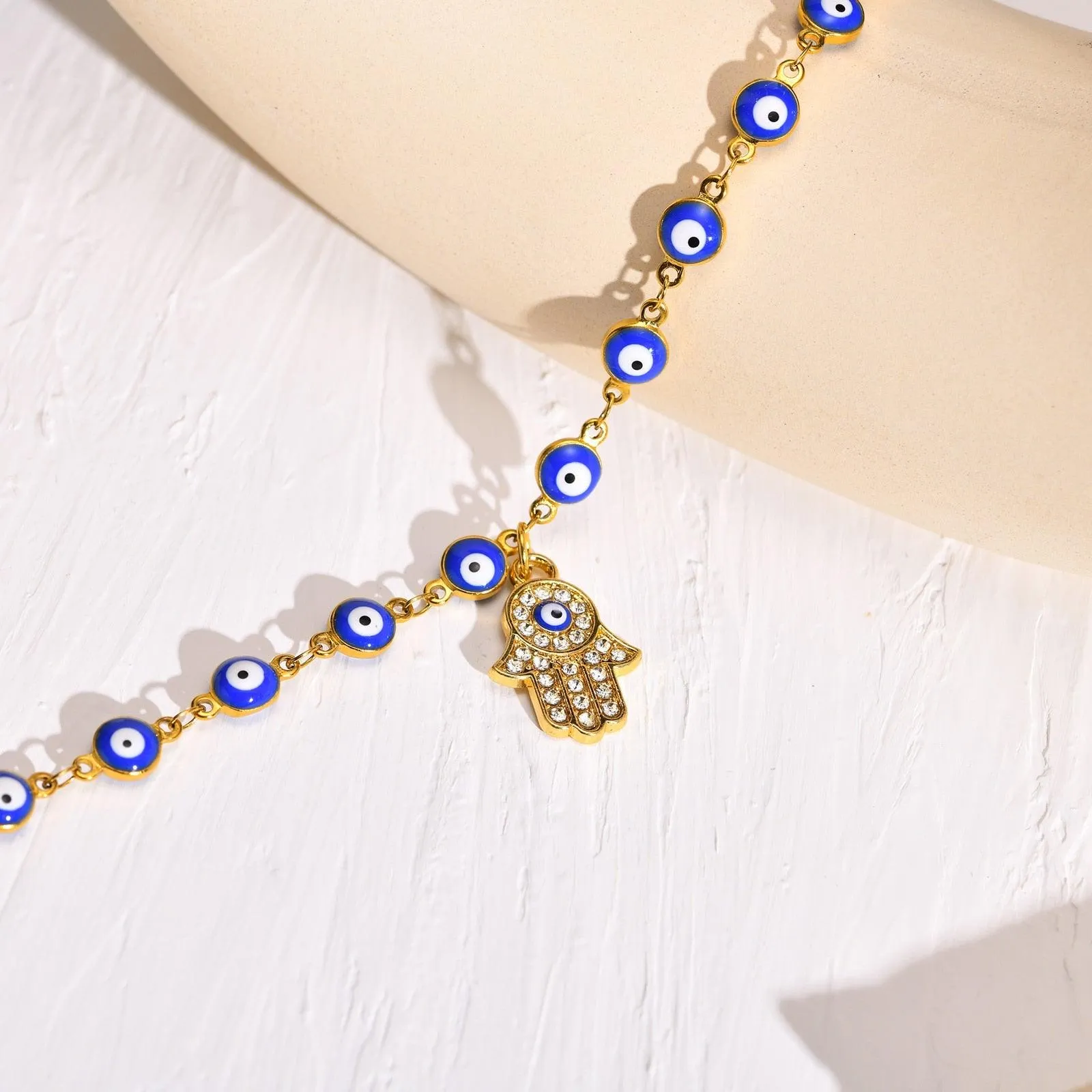 Boho Evil Eye Anklets