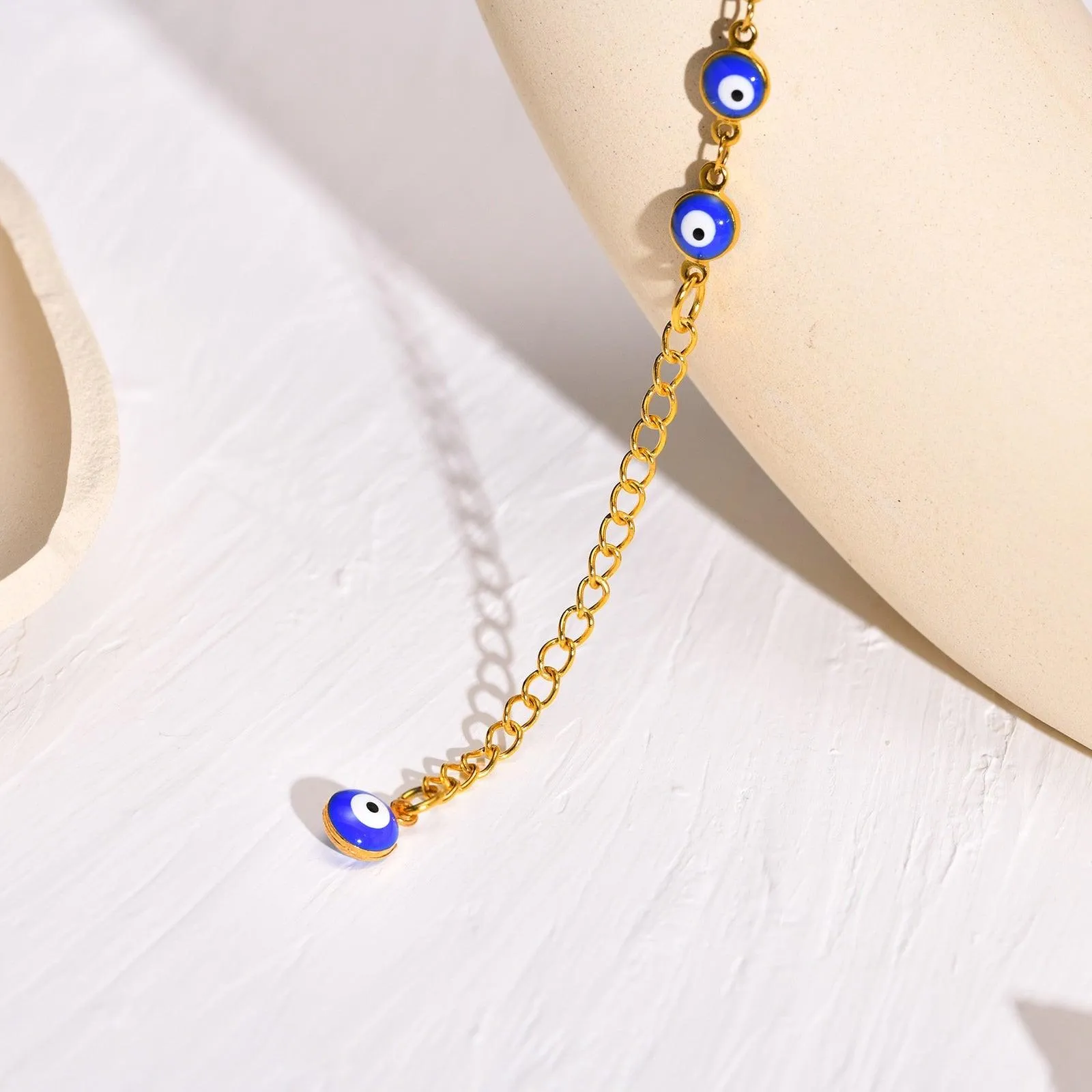 Boho Evil Eye Anklets