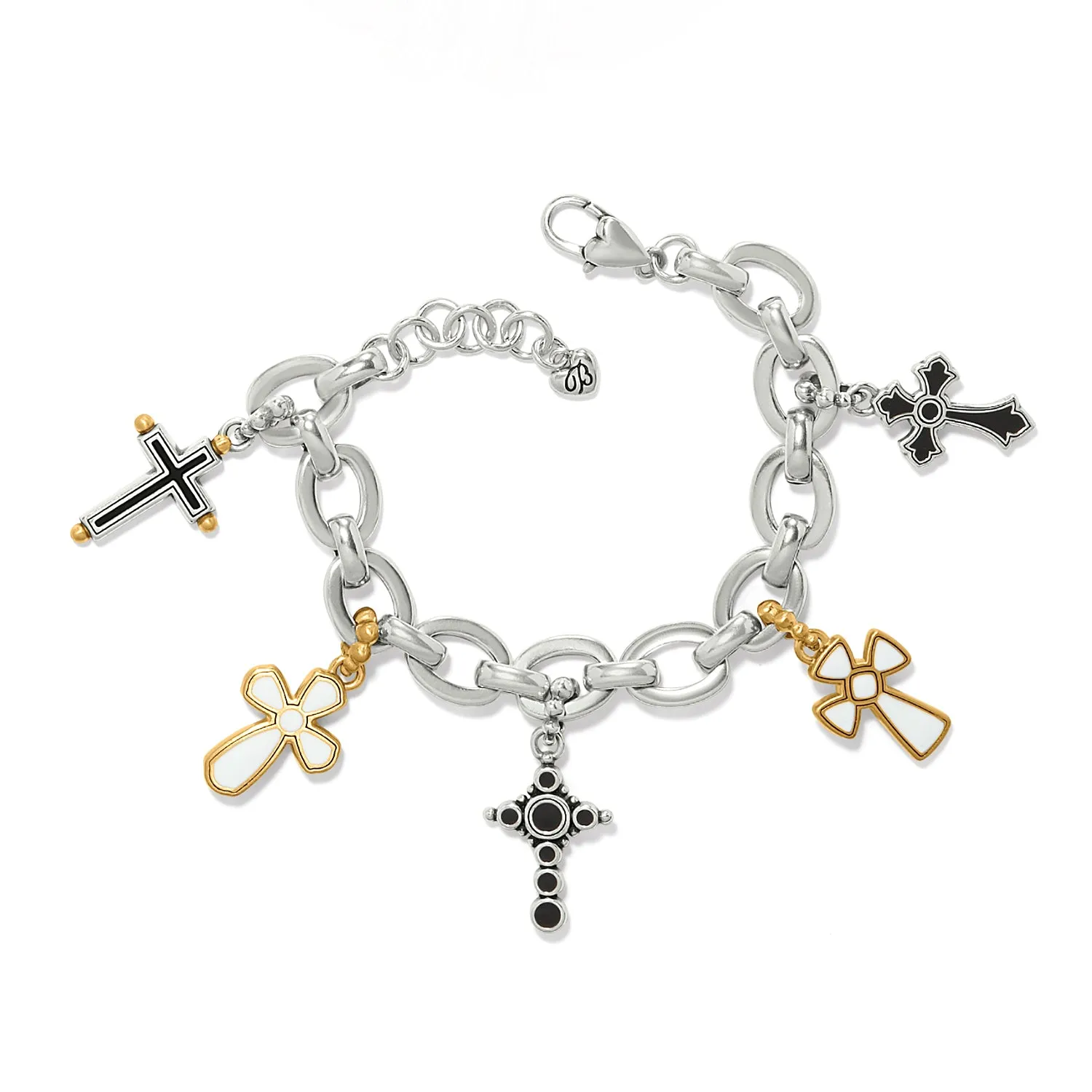 Brighton Majestic Cross Charm Bracelet