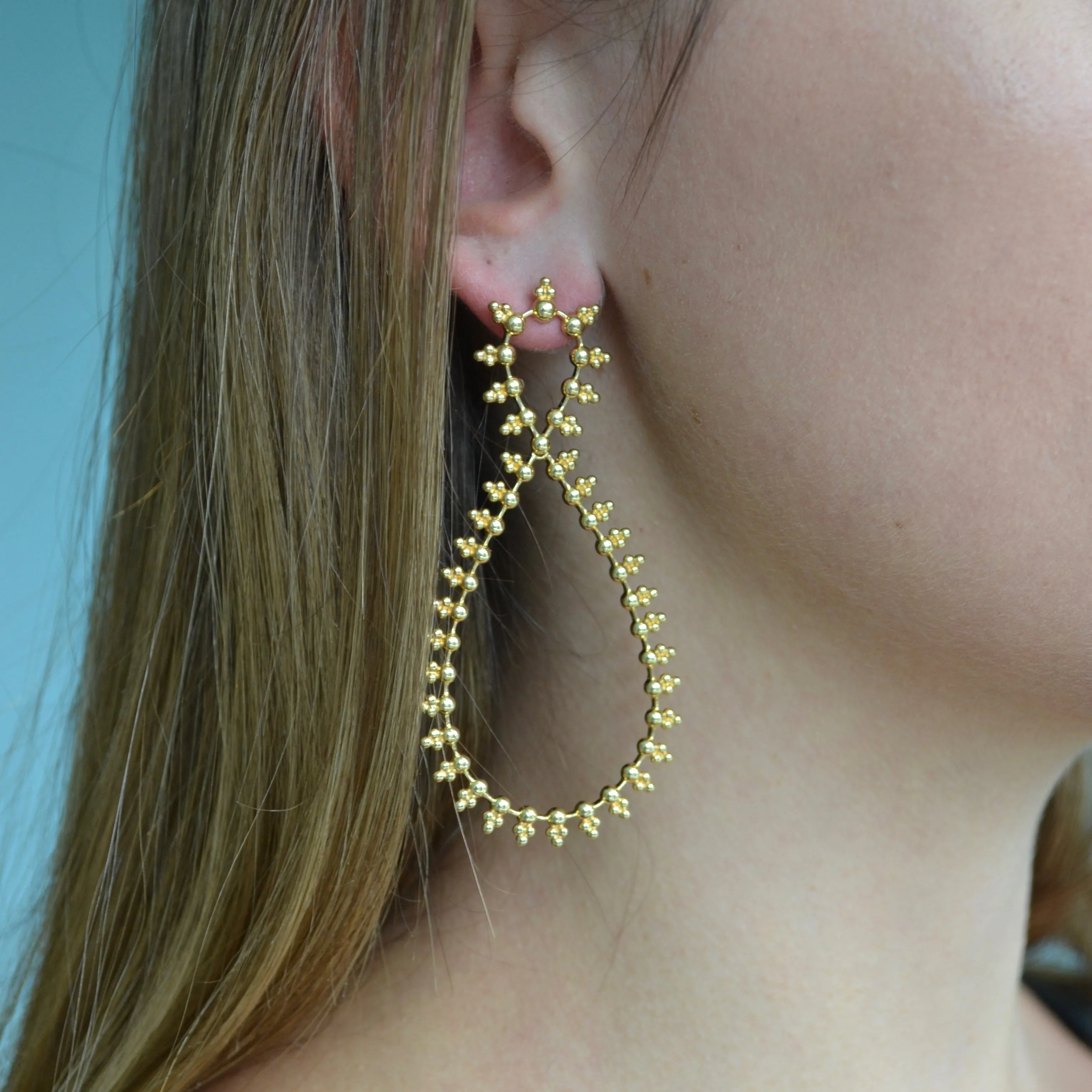 Carla Amorim - Martha - Drop Earrings, Yellow Gold