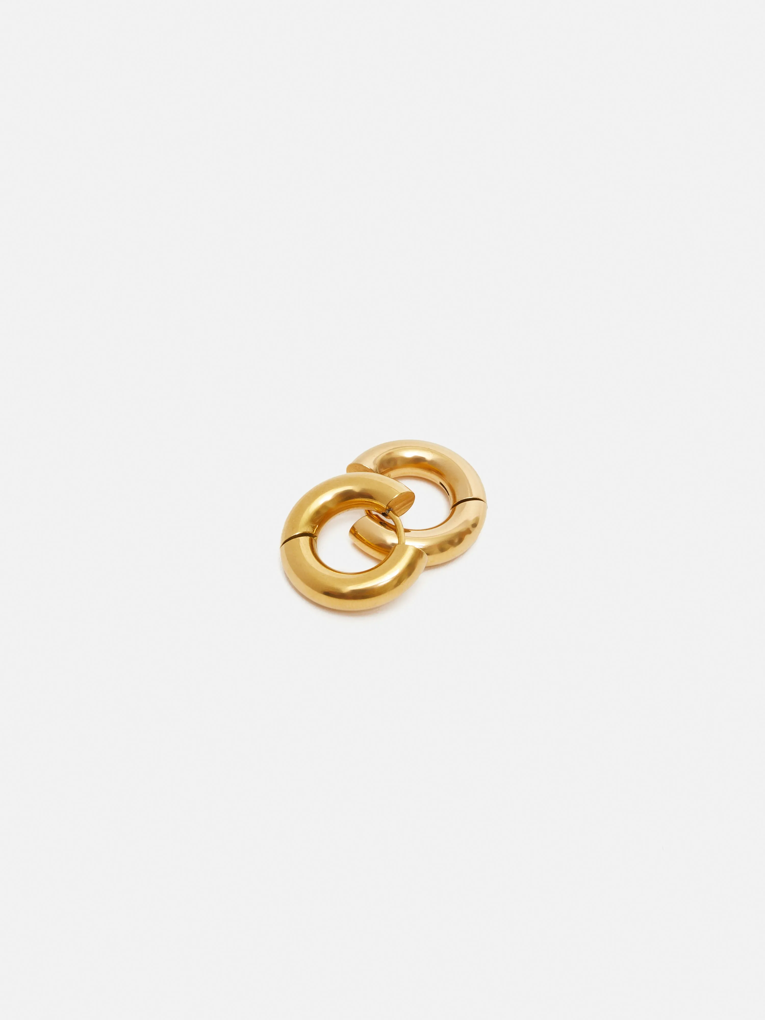 Chubby Hoop Earrings | Gold