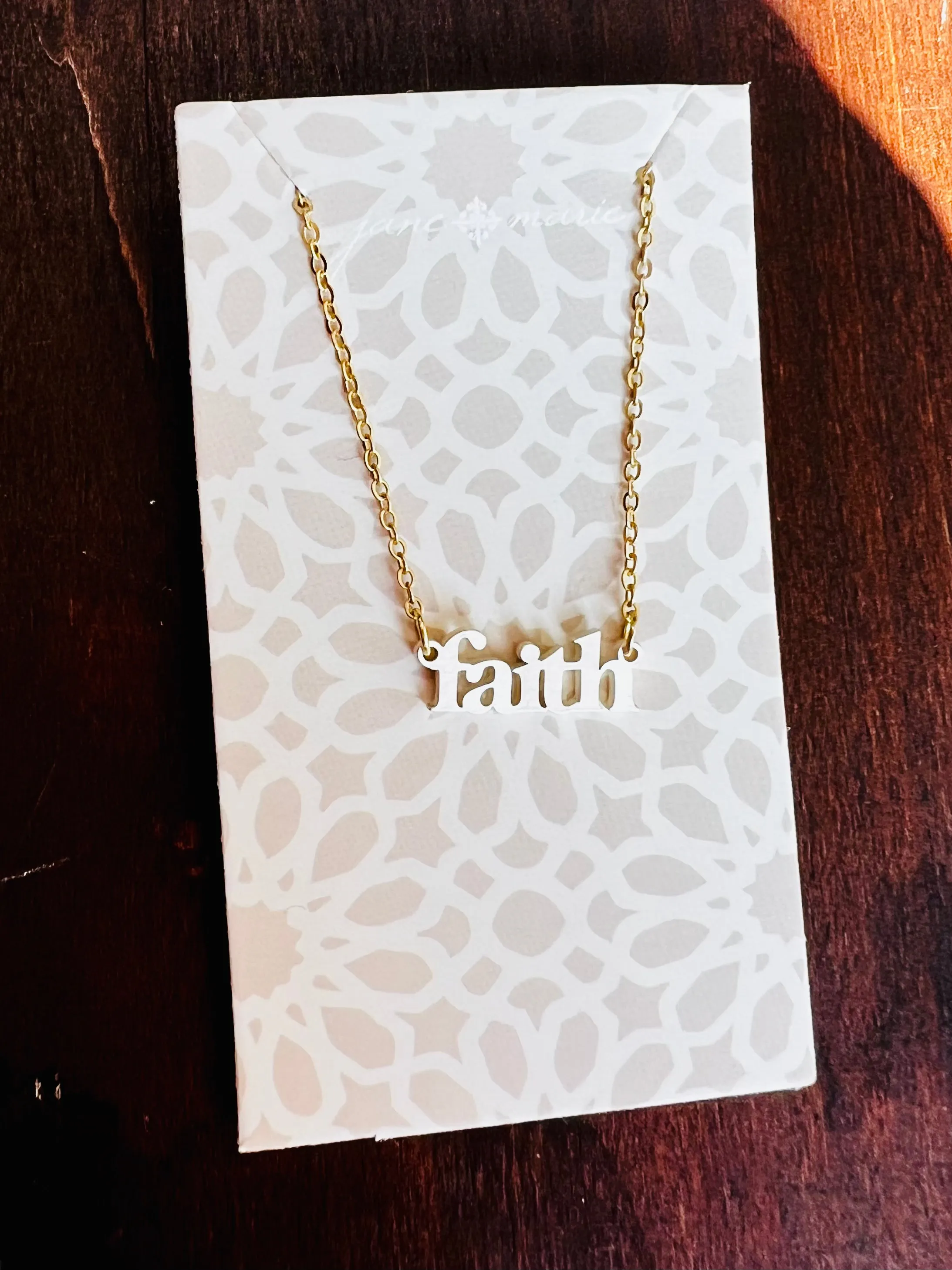 Faithful Necklace