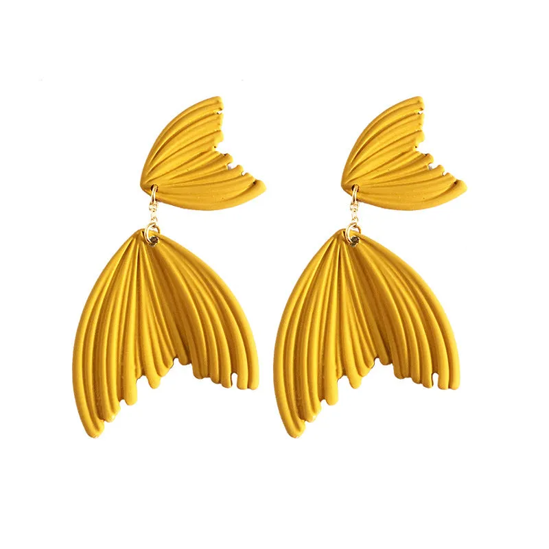 Fashion Forward European Style Alloy Earrings with Modern Internet Trend Design