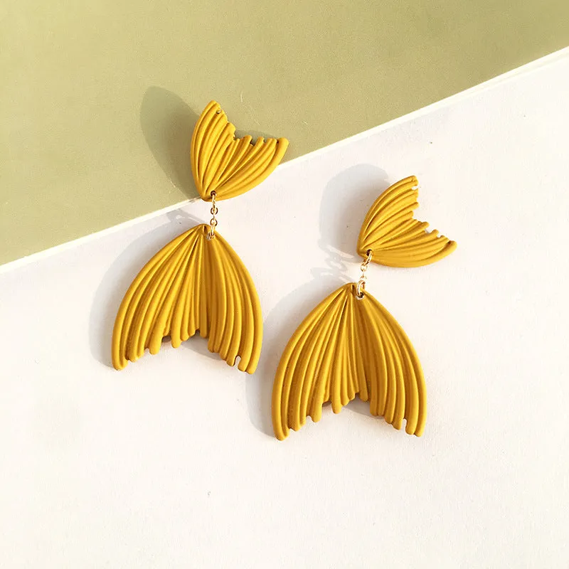 Fashion Forward European Style Alloy Earrings with Modern Internet Trend Design