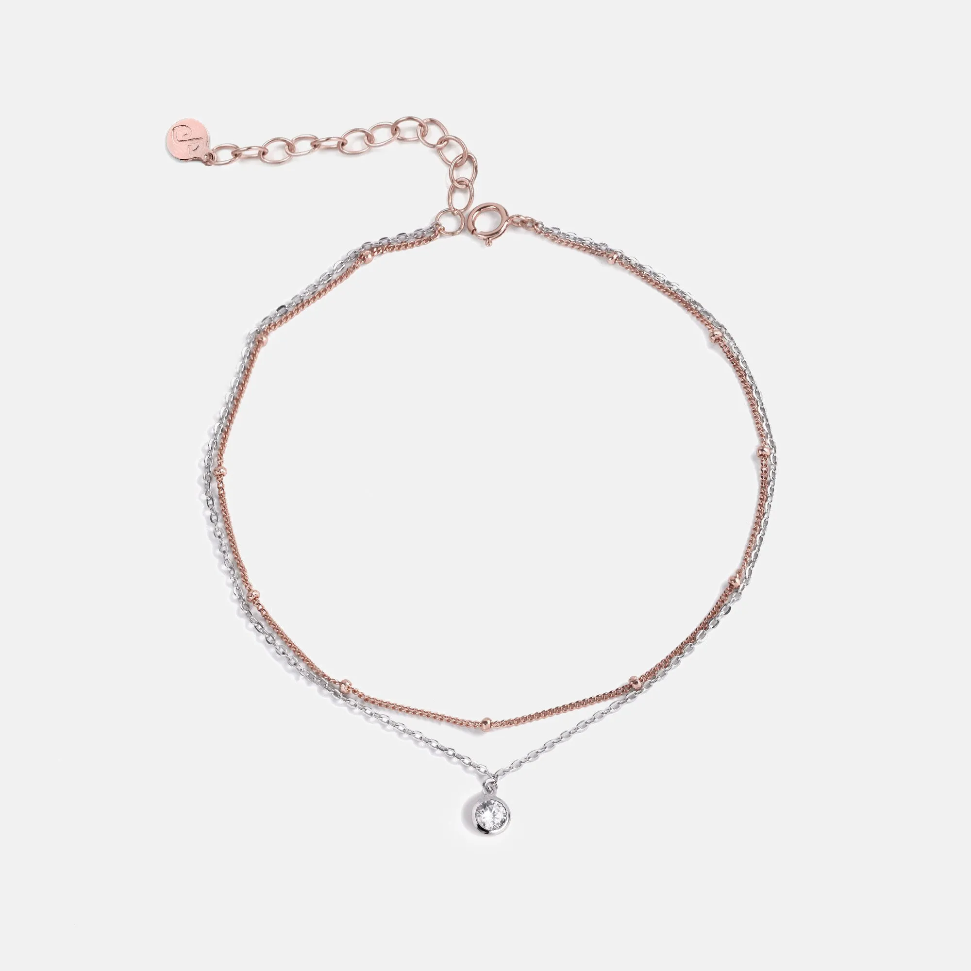 Freedom Silver Anklet