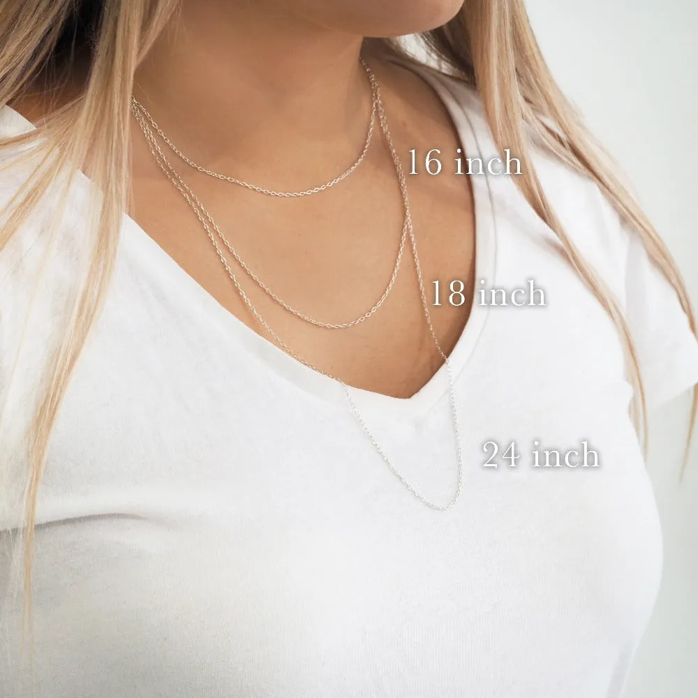 June Birthstone Necklace - Pearl