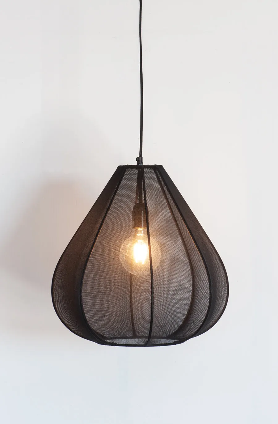 Lacrima Black Pendant Light