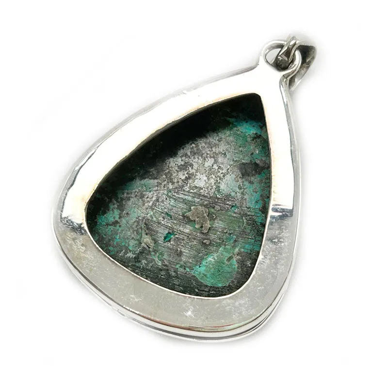 Layla Shattuckite Teardrop Gemstone Pendant