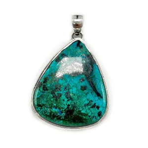 Layla Shattuckite Teardrop Gemstone Pendant