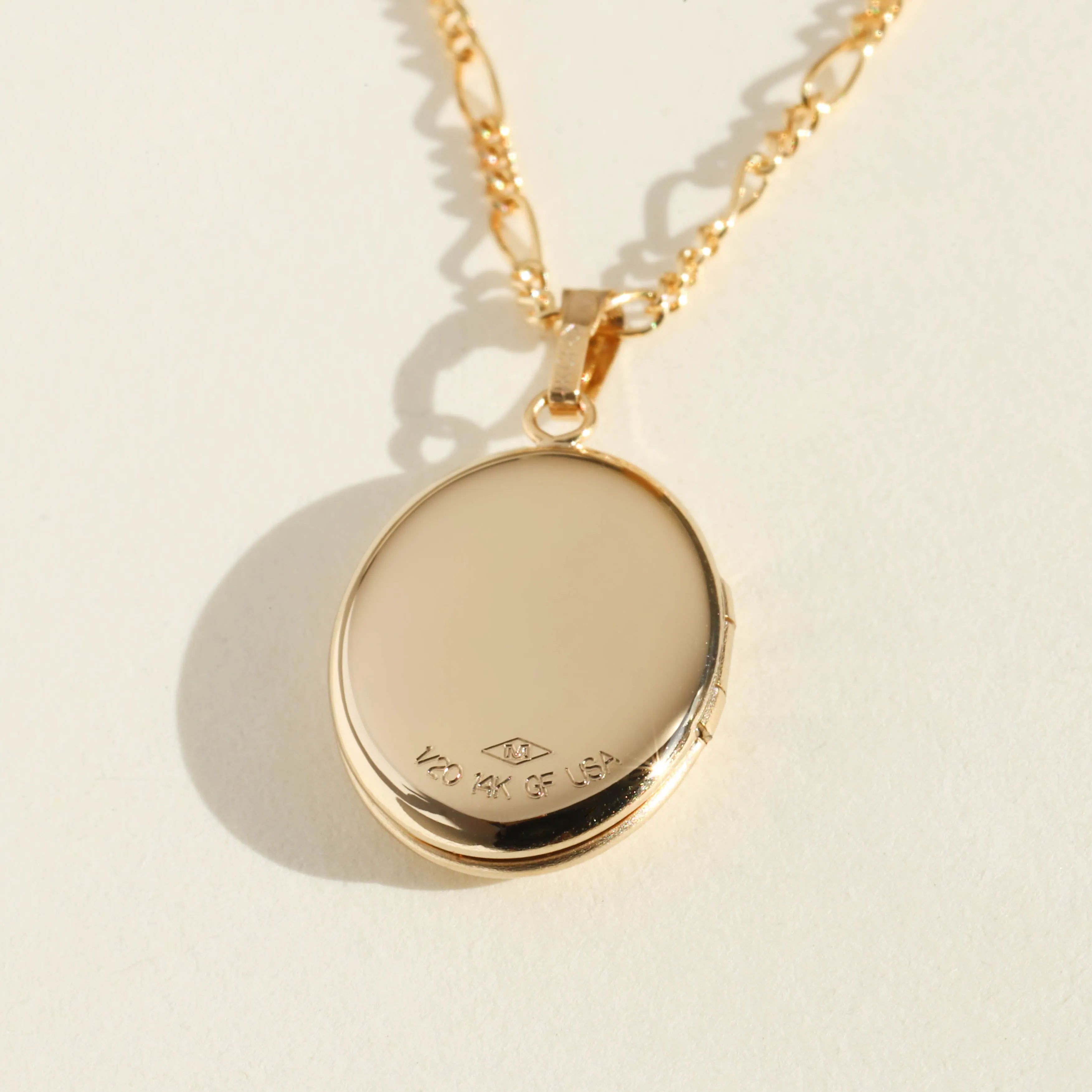 Locket Necklace - Oval