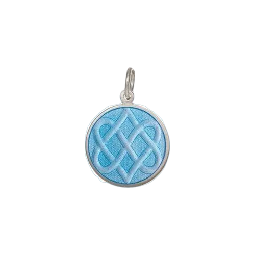 Lola Celtic Knot Pendant - Light Blue