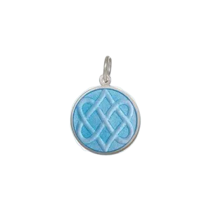 Lola Celtic Knot Pendant - Light Blue