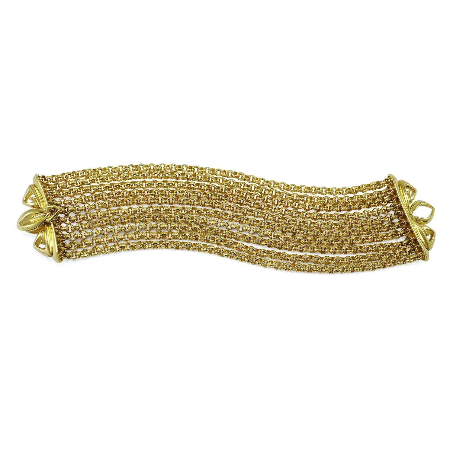 Majesty Chain Bracelet 44.5mm - 18K Gold Vermeil