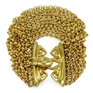 Majesty Chain Bracelet 44.5mm - 18K Gold Vermeil