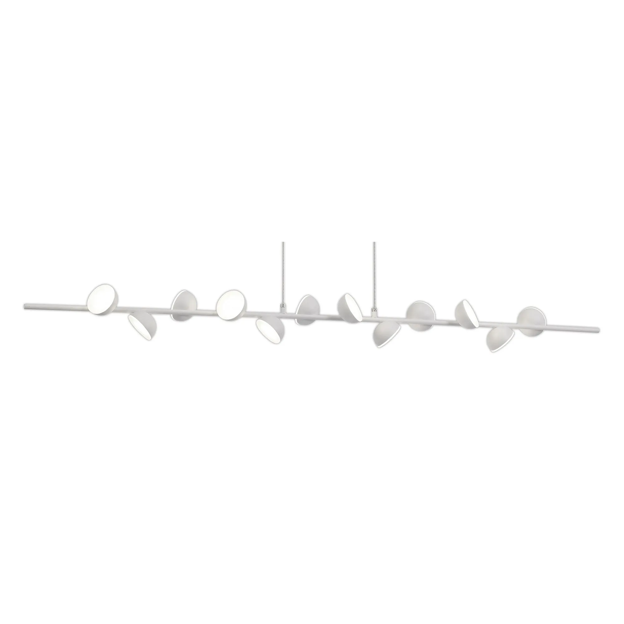 Mantra M6262 Adn 12 Light Linear Pendant 100cm White