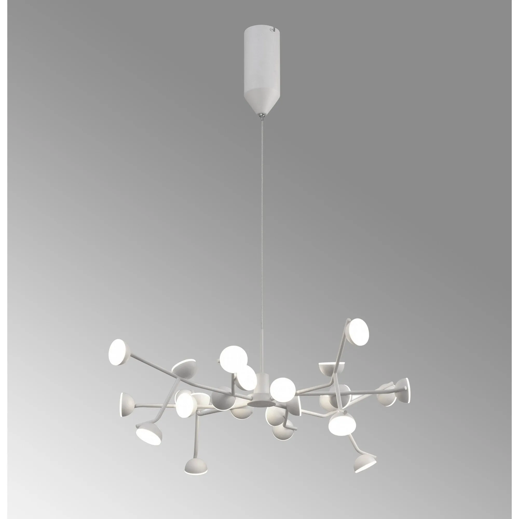 Mantra M8652 Adn 24 Light LED Pendant Dimmable White