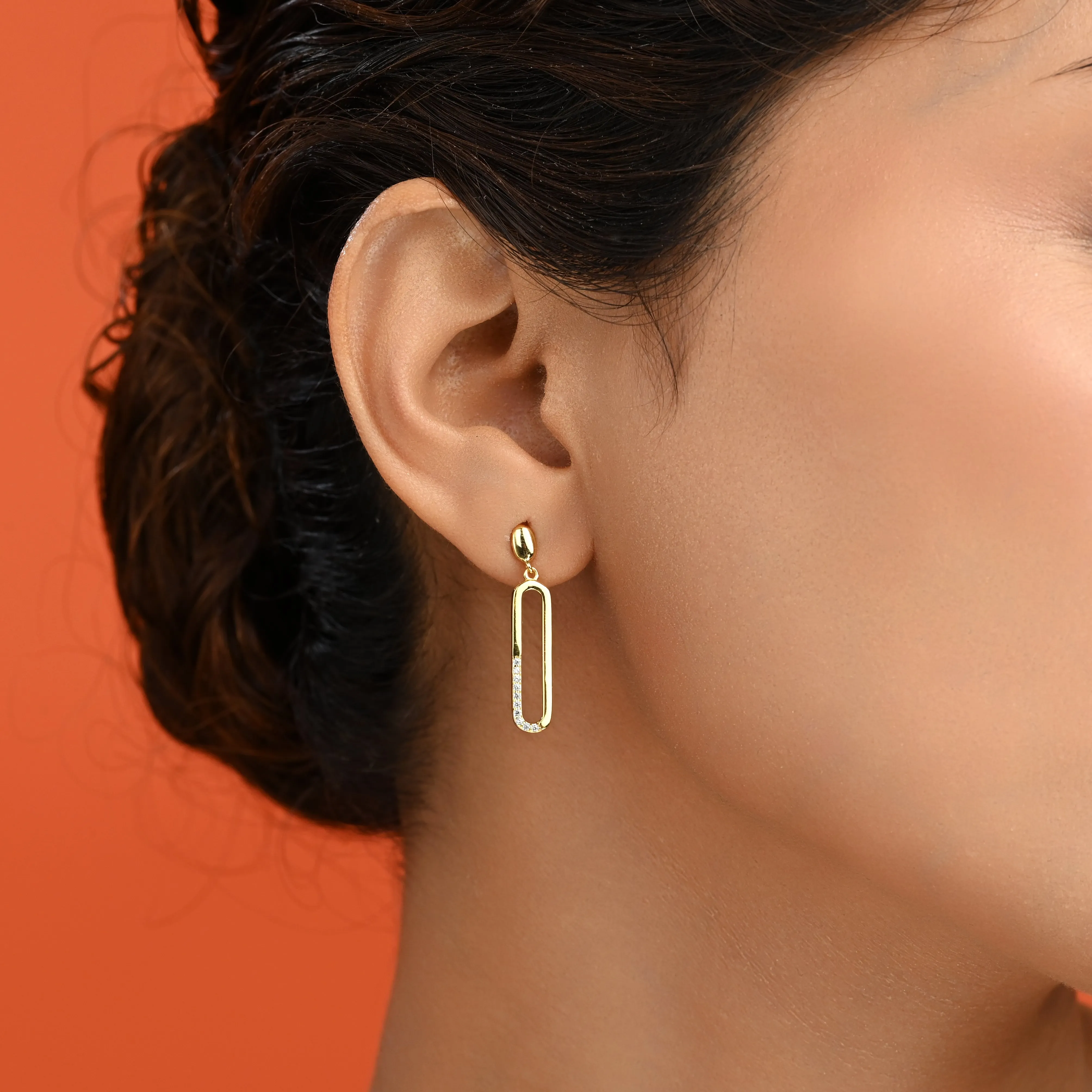 Modern Edge Earrings