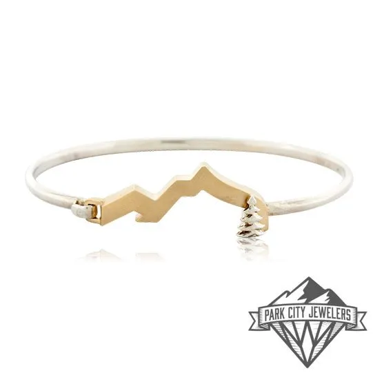 Mountain Bangle Bracelet