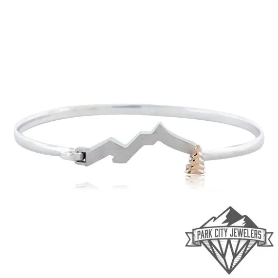 Mountain Bangle Bracelet