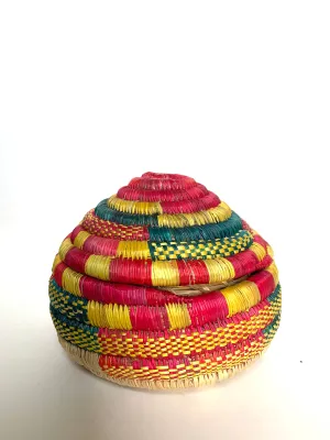 Muday Handwoven Basket Decorative Storage