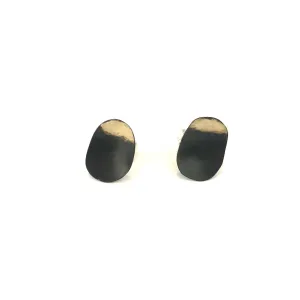 New Stud Oval Earrings