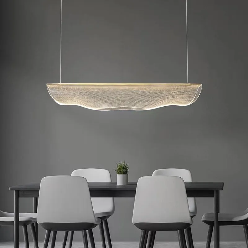 Oversize Post-Modern Art Acrylic Pendant Chandelier for Dining Room/Kitchen Island/Bar