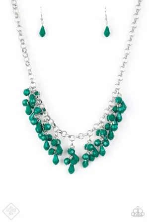 Paparazzi Necklace ~ Modern Macarena - Green