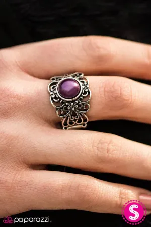 Paparazzi Ring ~ Jolly Good Time - Purple