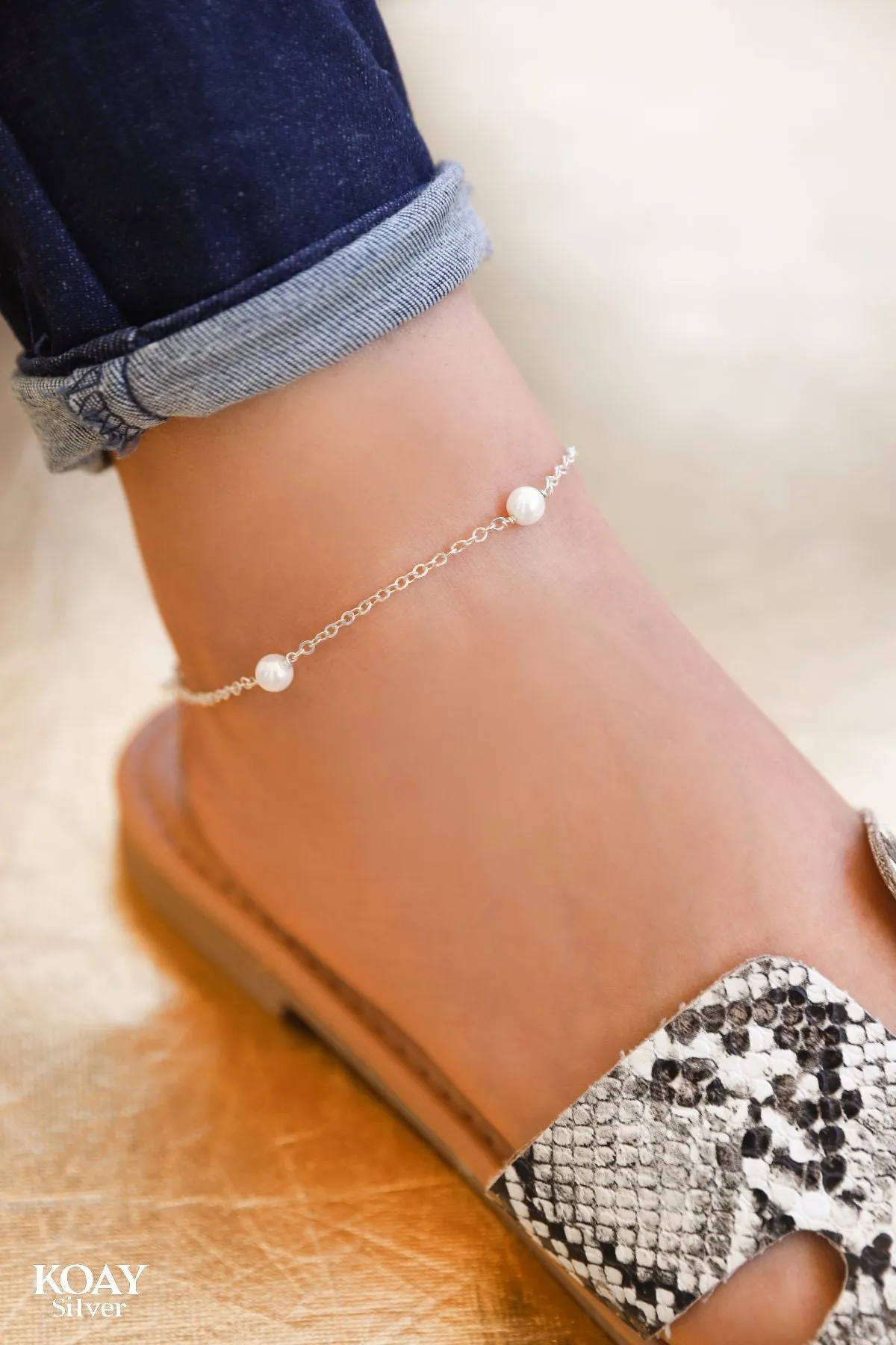 Pearls Anklet