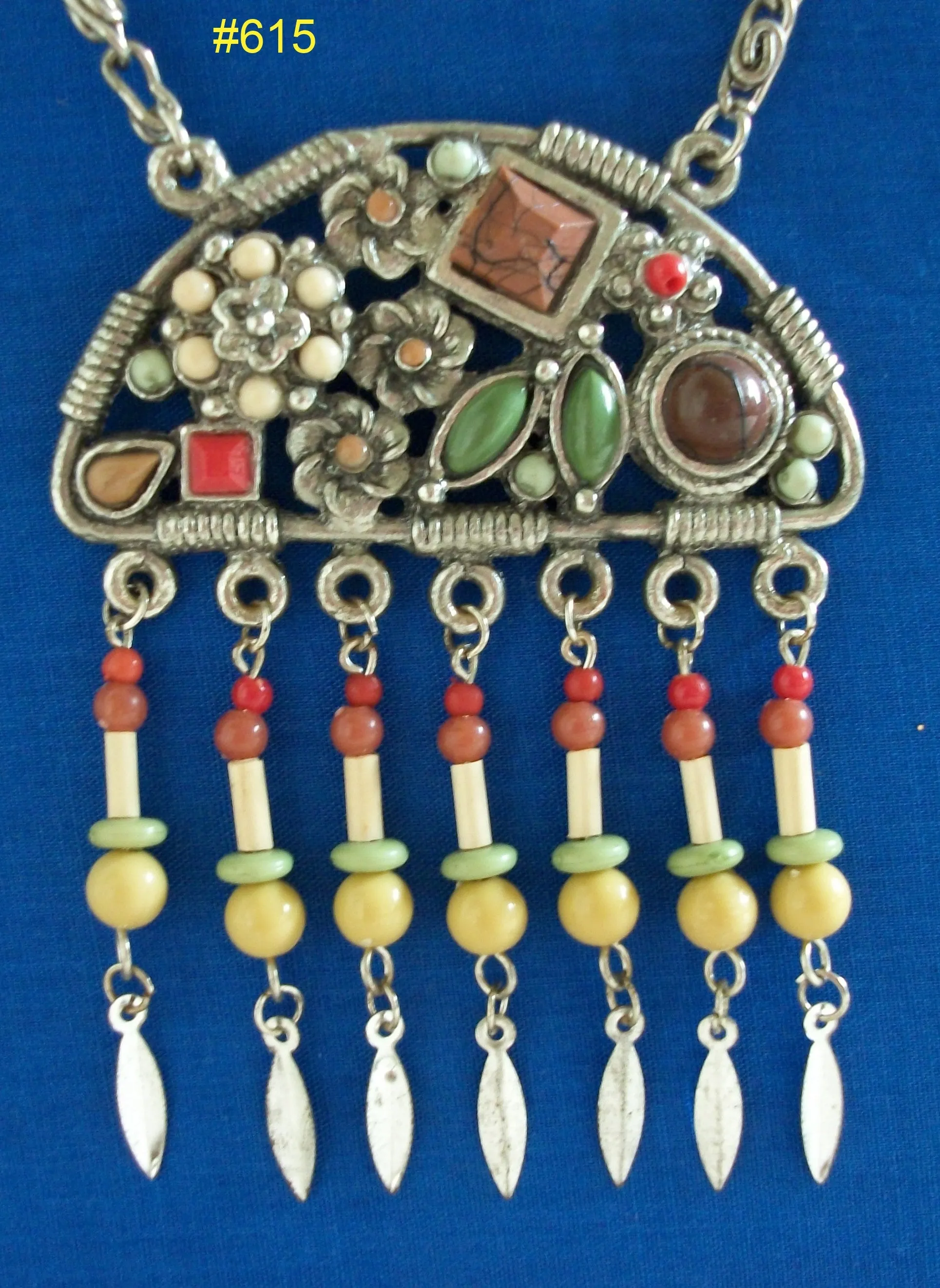 Pendant 620  Assorted Pendants Beaded String Jewelry