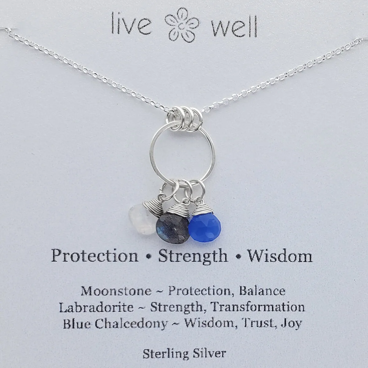 Protection Strength Wisdom Necklace By Live Well