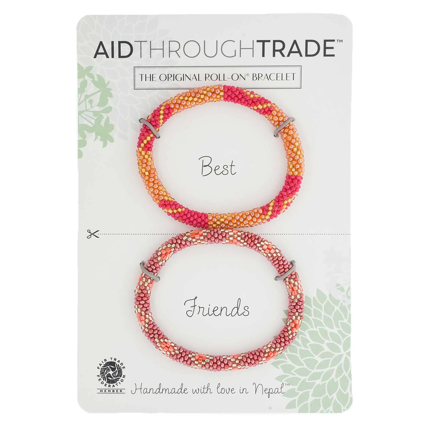 Roll-On Friendship Bracelets Majestic Mango Aid Through Trade