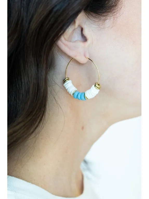 Sandbar Earrings- Handmade by MSC