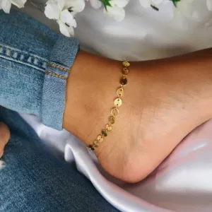 SPARA SINGLE GOLD - WATERPROOF BEACH BOHO ANKLET