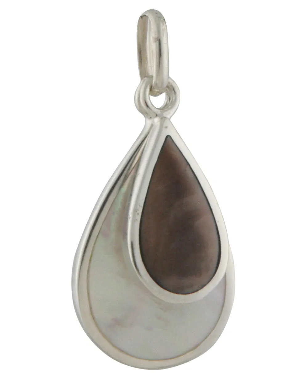 Spring Dewdrops Pendant with Mother of Pearl