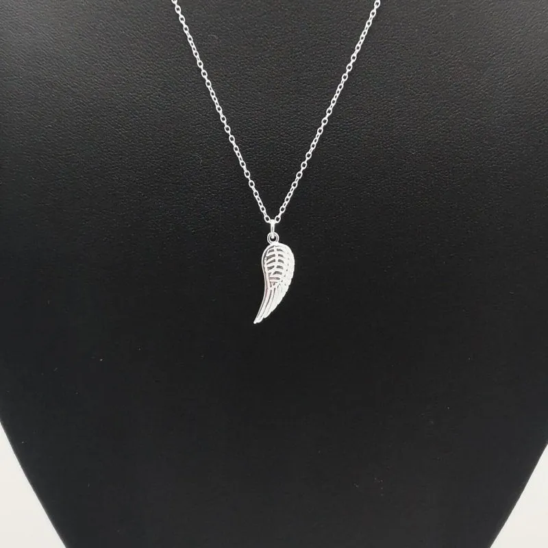 Sterling Silver Angel Wing Pendant