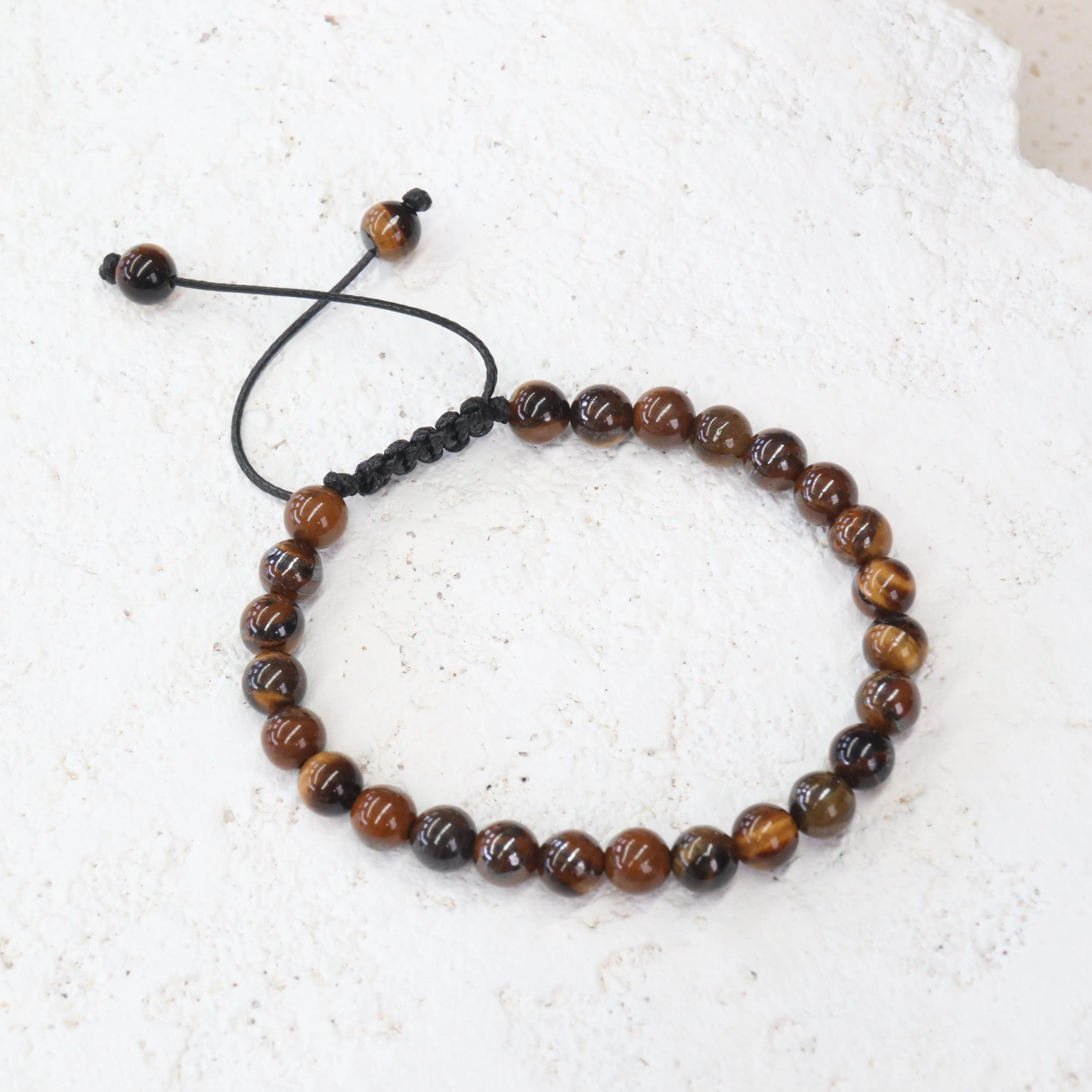 Tiger Eye Beaded Bracelet