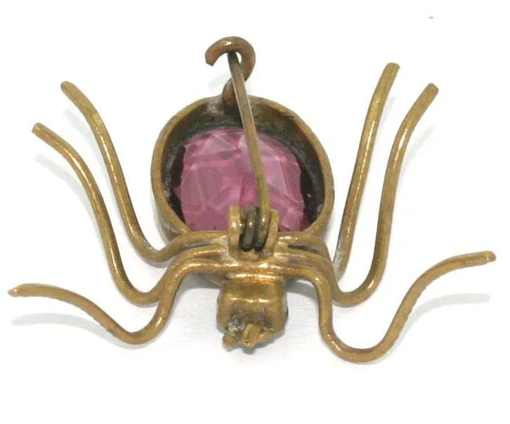 Vintage Spider Brooch