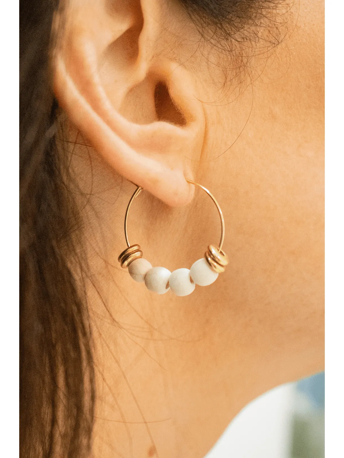 White Sands Earrings- Handmade by MSC