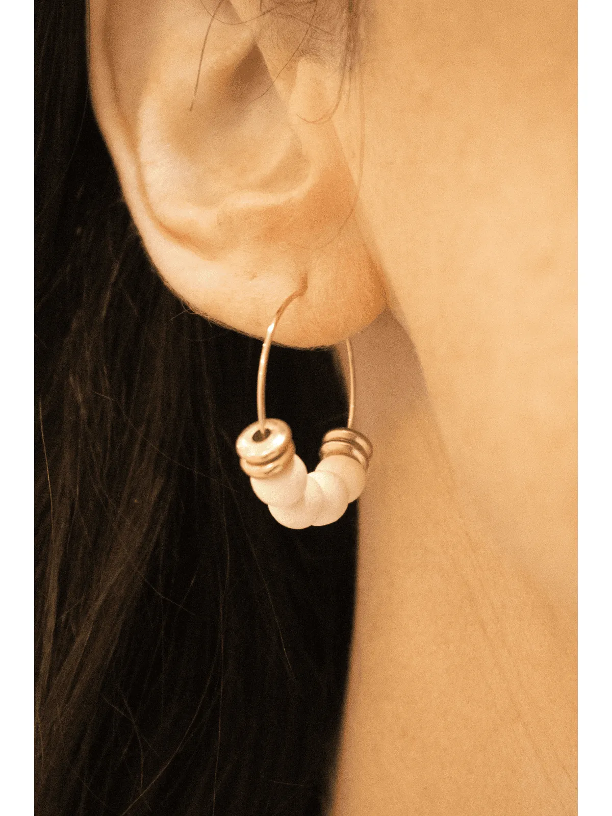 White Sands Earrings- Handmade by MSC