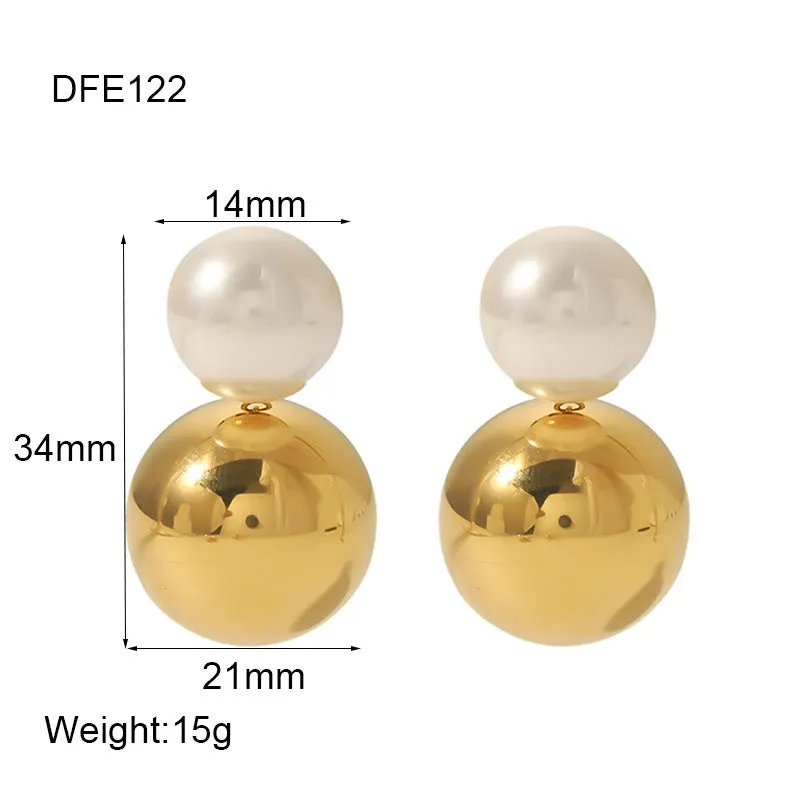 Women's Fashion Stainless Steel Earrings